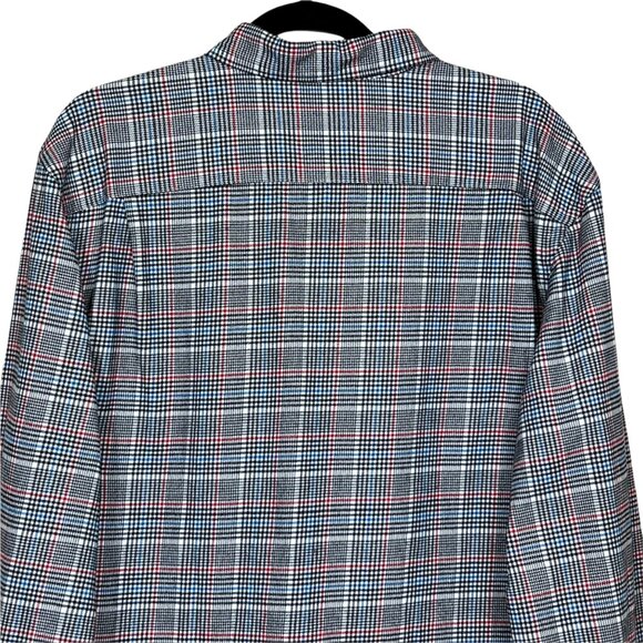 Old Navy‎ Flannel Button Front Shirt Plaid Mens Large - Picture 4 of 8